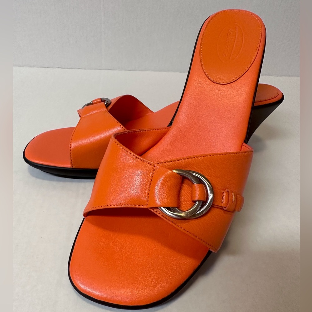 Talbots Sandals size 9 Tangerine